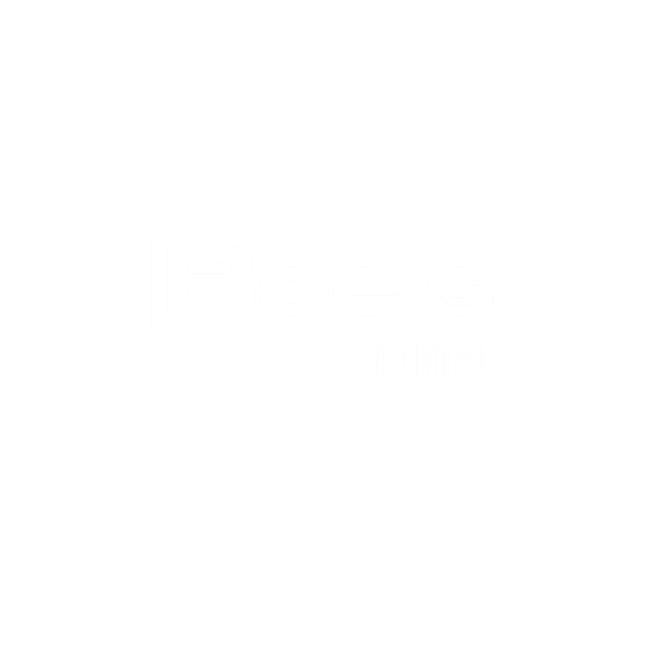 Das Bild zeigt einen einfachen grauen Hintergrund mit einem schwachen Logo für Boels Rental in der Mitte. Der Text des Logos lautet Boels in fetten Buchstaben über dem Wort RENTAL in kleineren Buchstaben.